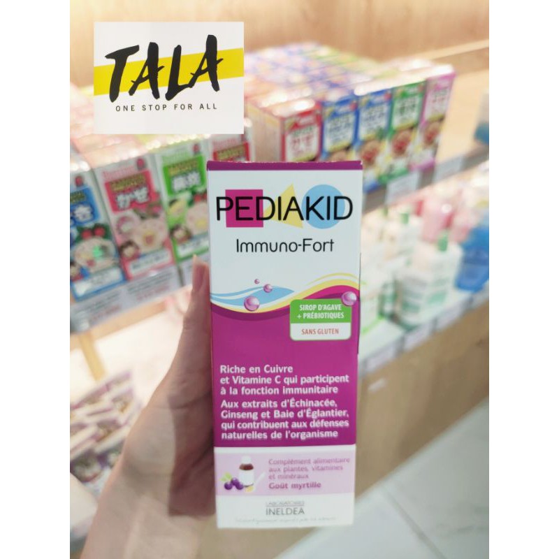 Siro pediakid immuno - fort tăng cường sức đề kháng 125ml