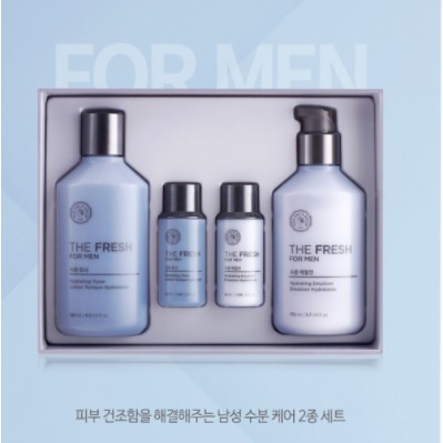 Bộ Dưỡng Da Dành Cho Nam The Fresh For Men Hydrating Skin Care Set ( 4 Sản Phẩm)