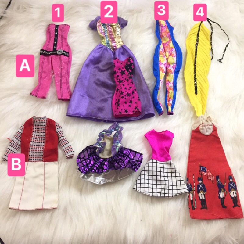 QAA8-ĐỒ CHO BÚP BÊ BARBIE