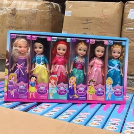Bộ Đồ Chơi 6 Con Búp Bê - Búp Bê Đồ Chơi Cho Bé