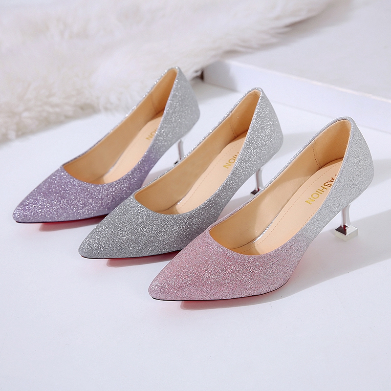 Giày cao gót mũi nhọn thời trang dành cho nữ