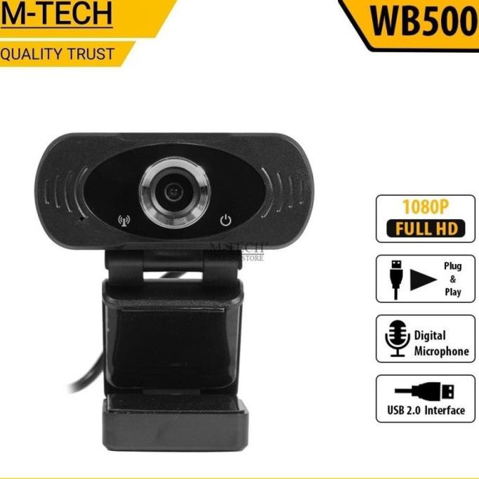 Webcam M-tech WB500 Full HD 1080P
