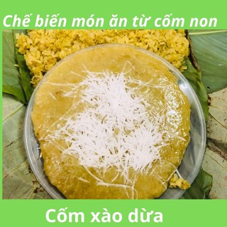 Cốm tươi non Mễ Trì đặc sản Hà Nội