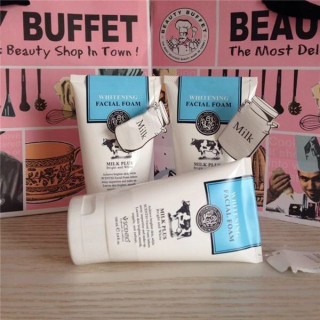 Sửa Rửa Mặt Milk Plus Q10 Beauty Buffet