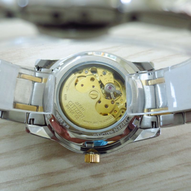 ĐỒNG HỒ CƠ NAM CITIZEN NHẬT BÃI XỊN MÁY CƠ AUTOMATIC TỰ ĐỘNG NẠP CÓT