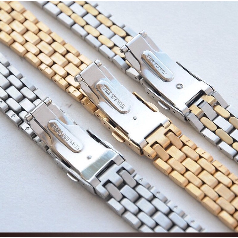 Dây đồng hồ titoni nam thép đặc