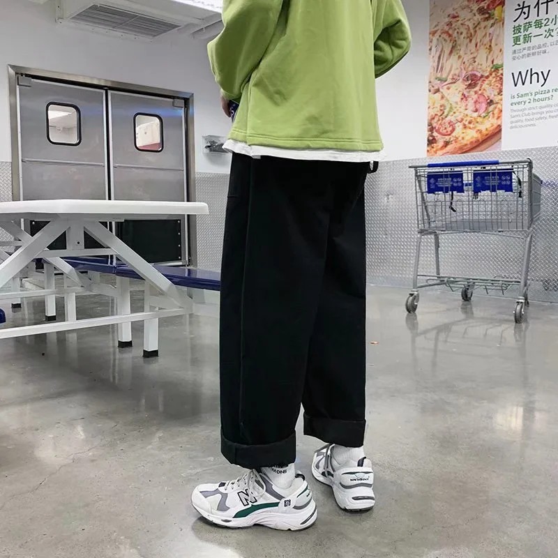 Quần dài ống đứng có 3 màu trơn thời trang cá tính cho nam size s-3xl | BigBuy360 - bigbuy360.vn
