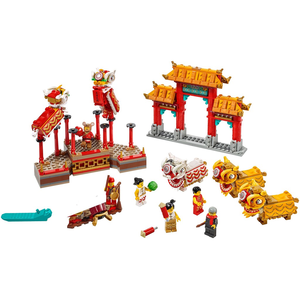 Đồ Chơi Lắp Ráp LEGO 80104 Múa Sư Tử - Lion Dance