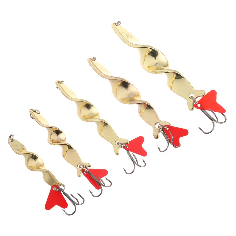 Muỗng Câu Cá 10g 14g 21g 28g Chất Lượng Cao|Mồi Câu Cá Giả Bằng Kim Loại Cứng Có Móc Xoay Nhiều Màu Sắc