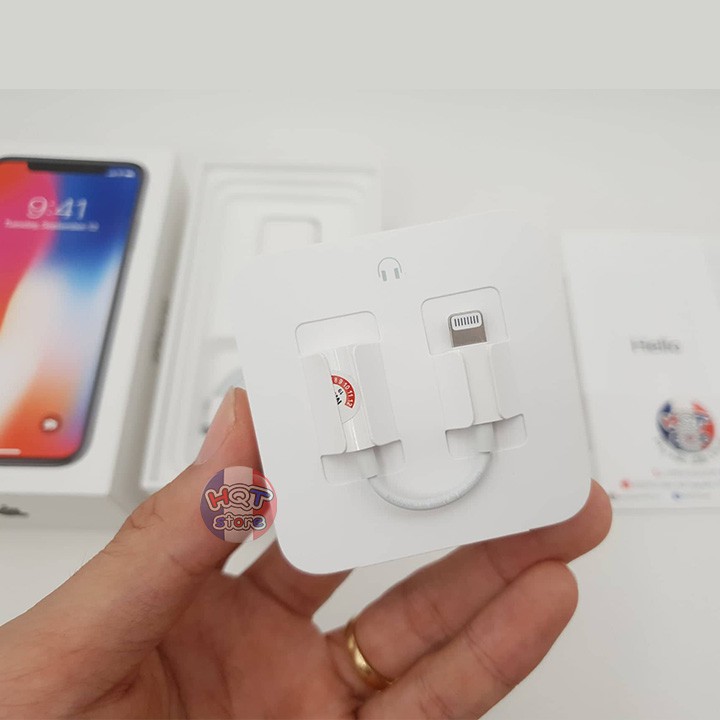 Fullbox hộp phụ kiện zin IPhone X chính hãng theo máy