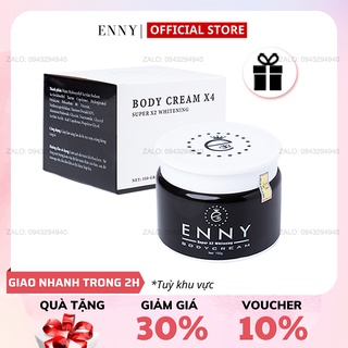 Kem Body X4 ENNY Dưỡng Trắng Trắng Ẩm Chống Nắng Toàn Thân 150 Gram