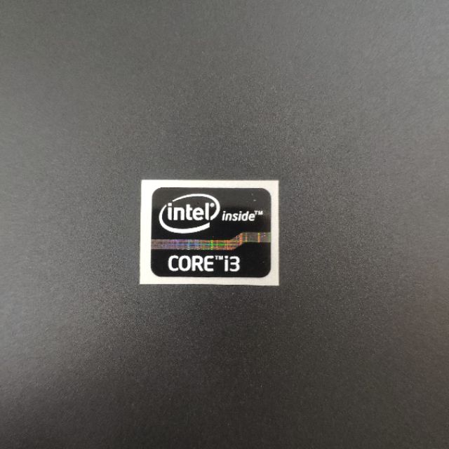 Logo Intel CORE i3 dán trang trí máy tính, laptop