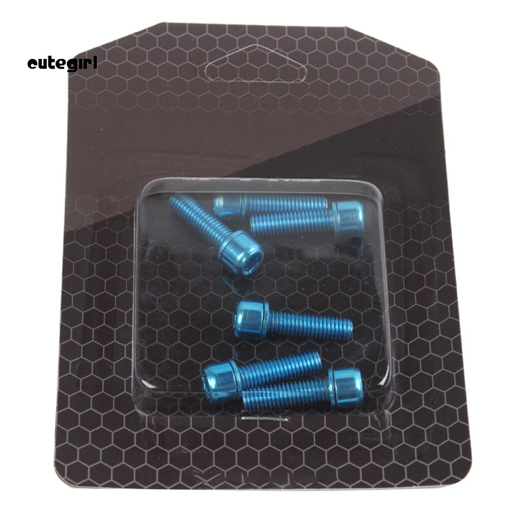Set 6 Bu Lông Xe Đạp Bằng Hợp Kim Nhôm
