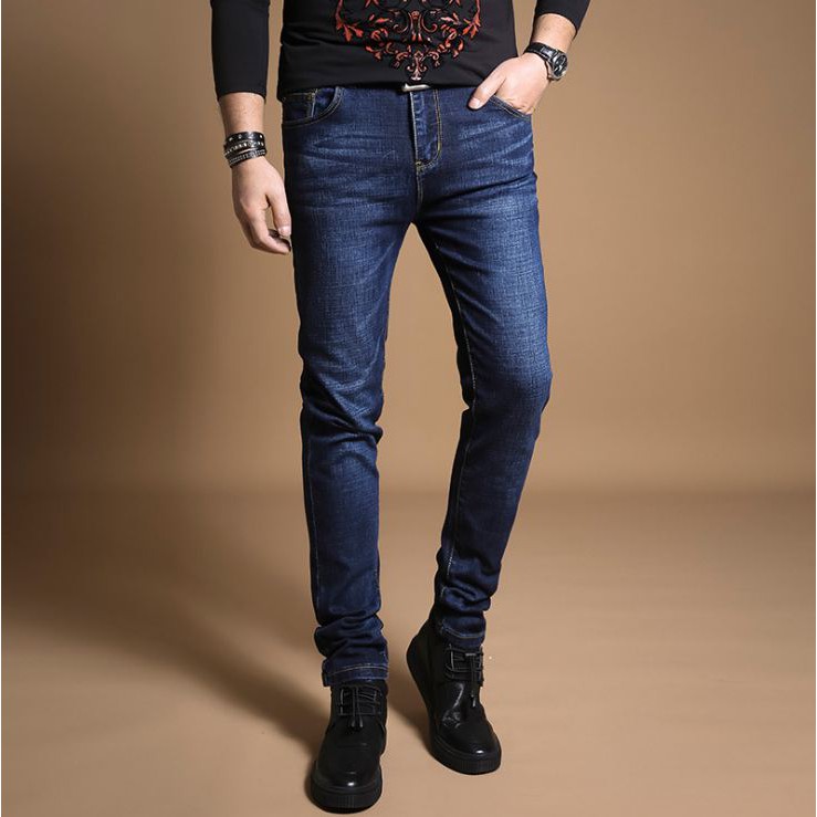 Quần jean nam trơn ⛔FREE SHIP⛔ Quần bò nam dáng côn 3 màu | BigBuy360 - bigbuy360.vn