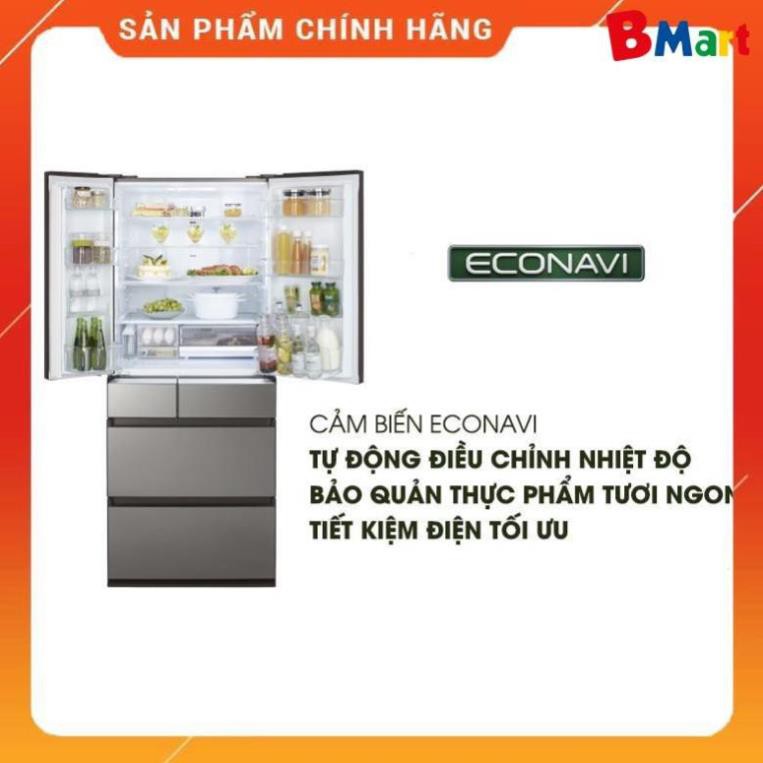 [ VẬN CHUYỂN MIỄN PHÍ KHU VỰC HÀ NỘI ] Tủ lạnh Panasonic màu gương trong 642L NR-F654GT-X2  - BM