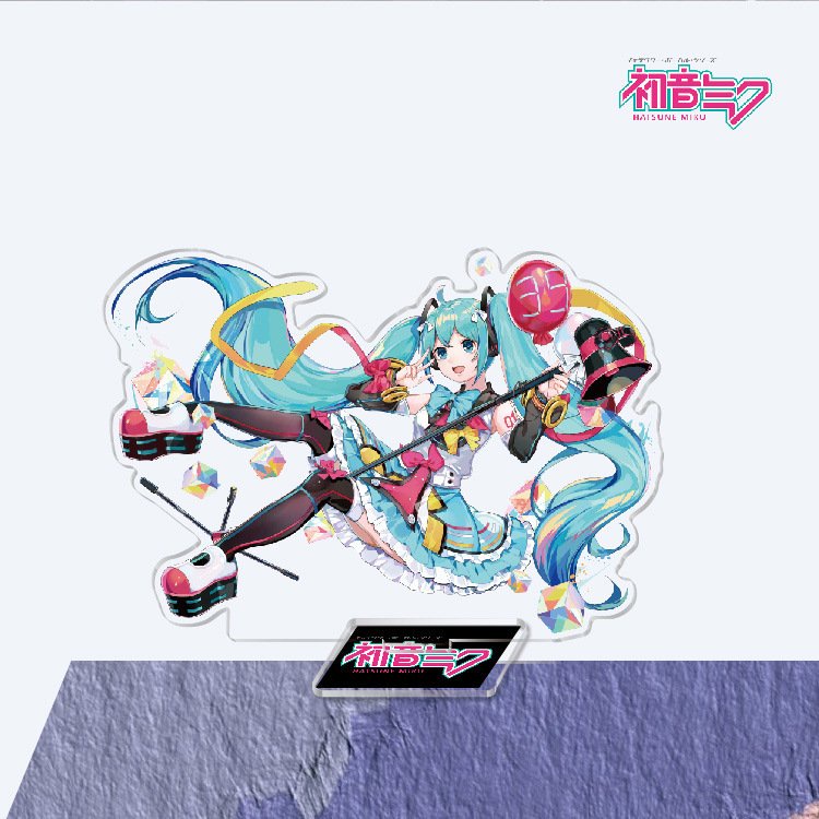 Mô hình Standee Miku Hatsune ảnh đứng Tượng Acrylic Anime mica chibi trang trí trưng bày M2