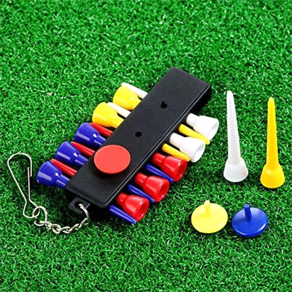 Giá Đỡ Gậy Đánh Golf Taylor Golfer Golf Accessorie 3 Kèm Móc Khóa 12 Bóng Golf Bằng Nhựa Màu Đen