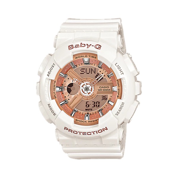 Đồng hồ casio nữ dây nhựa chính hãng BABYG BA-110-7A1