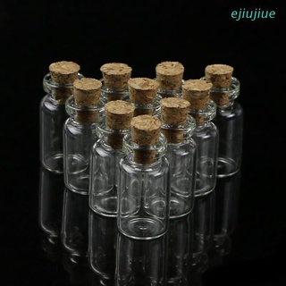 Set 10 lọ điều ước thủy tinh mini có nút bần 0.5/1/2/20ml kèm nút bần