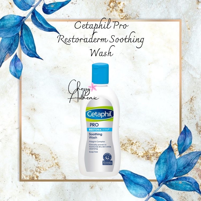 [Hàng Canada] Sữa tắm dưỡng ẩm Cetaphil Pro Restoraderm Soothing Wash (296ml)