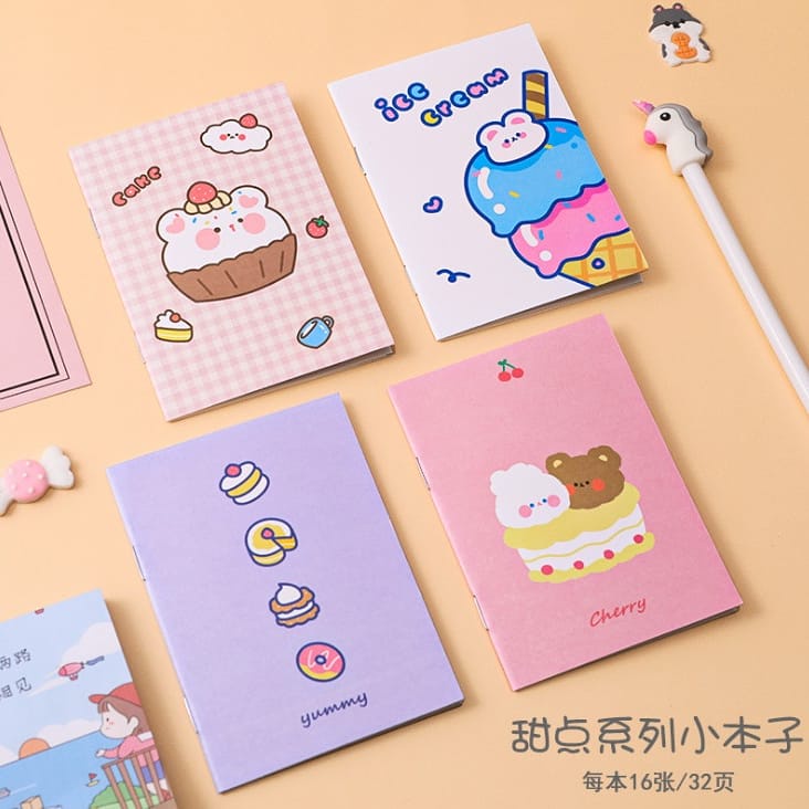 Sổ tay cute ghi chép công thức từ vựng sổ vở mini nhiều chủ đề dễ thương