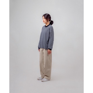 Quần Ống Rộng Kaki (Wide-leg Khaki Pants)