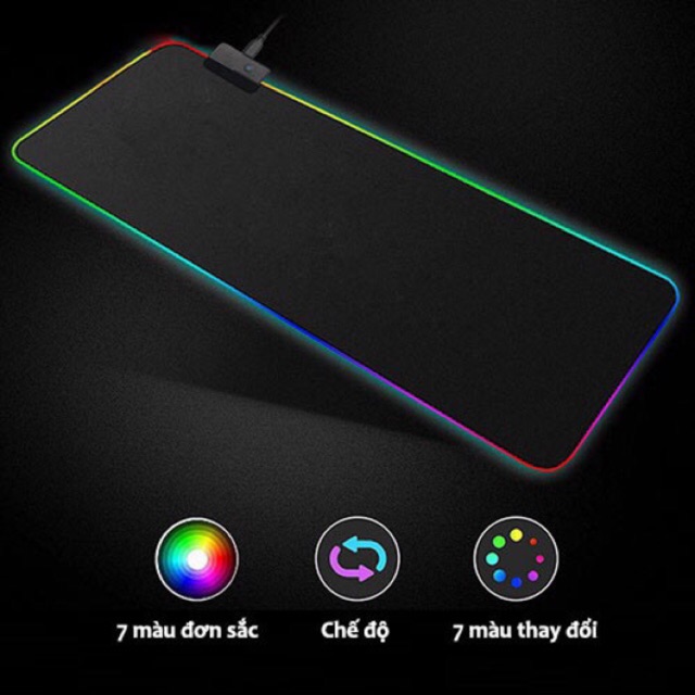 Pad led RGB, bàn di chuột led đủ size