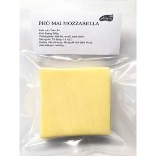 Phô mai Mozzarella - túi - 200g