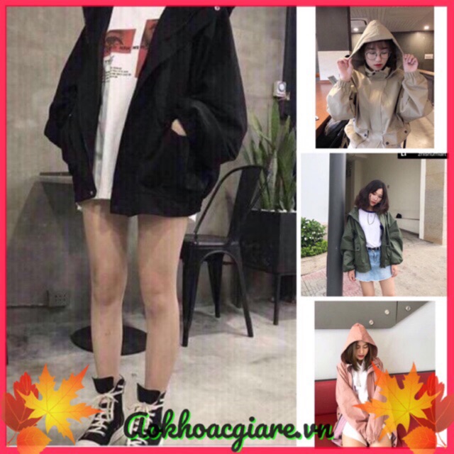 Áo khoác kaki nữ túi hộp form rộng siêu bự- ảnh thật | BigBuy360 - bigbuy360.vn