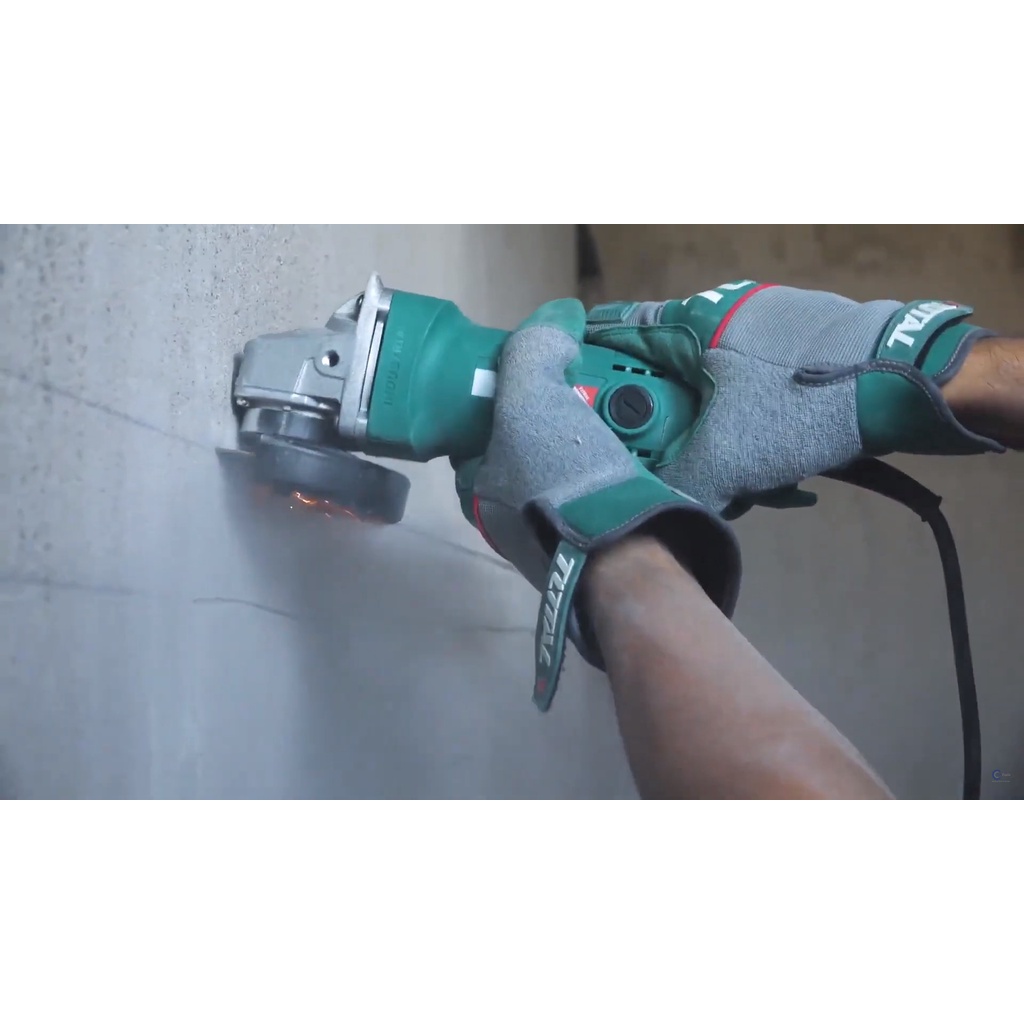 Máy mài góc 710W Trục 100/110mm CHÍNH HÃNG TG1071008 - Máy mơn, Máy mài cầm tay, Máy cắt Sắt/ Gỗ/ Đá TOTAL TOOLS WORLD