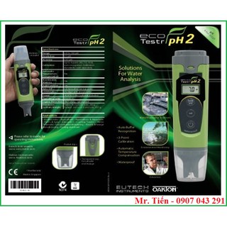 Máy đo pH nước Eutech bền, đo chính xác, bảo hành 1 năm