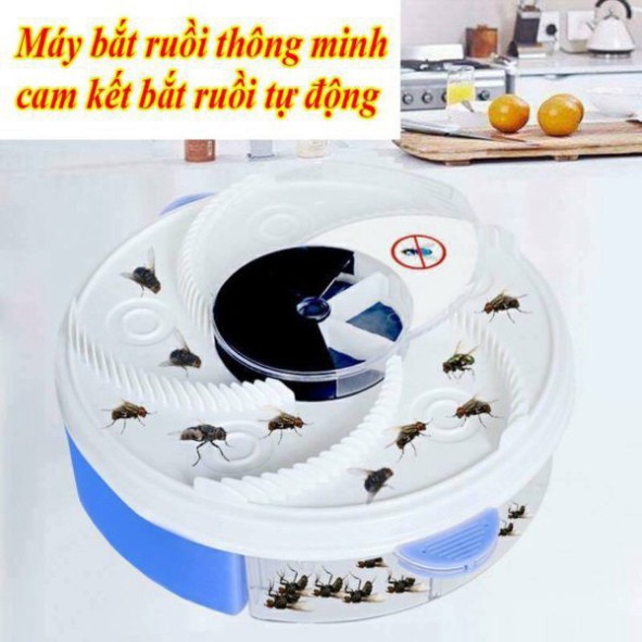 Máy Bắt Ruồi Tự Động  𝑪𝑨𝑶 𝑪𝑨̂𝑷 Bẫy Ruồi Thông Minh - BH 1 Tháng 1 đổi 1. Phiên bản 2022