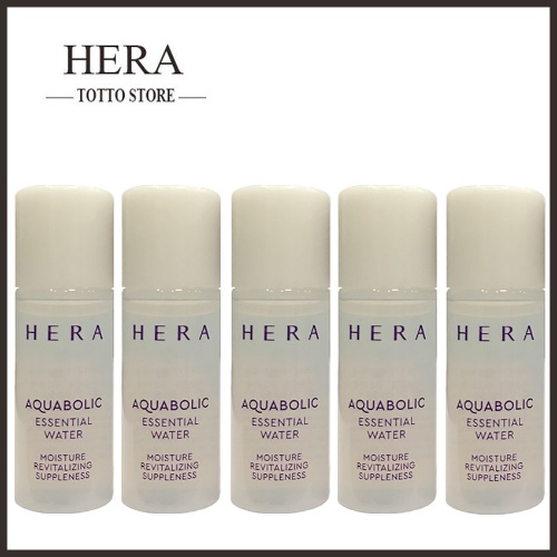 [10 chai] Nước hoa hồng và sữa dưỡng cho da mụn Hera Aquabolic Essential 5mlx10