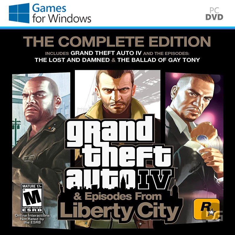 Đĩa Dvd Cd Game Grand Theft Auto Iv