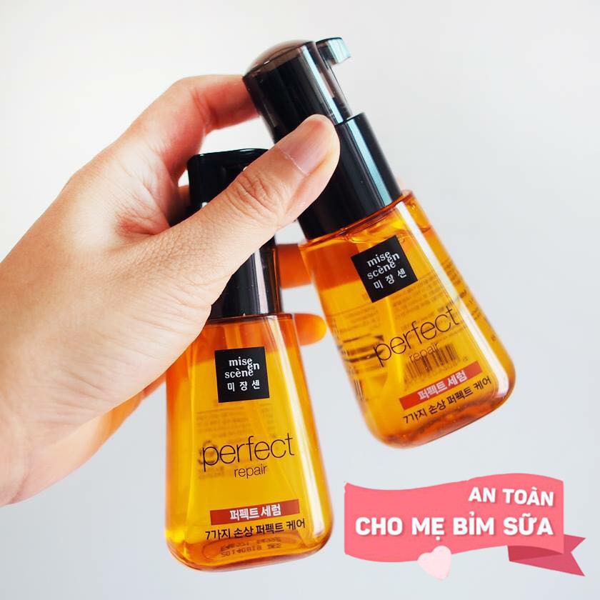 [100% HÀN QUỐC] SERUM DƯỠNG TÓC MISEEN SCENE PERFECT REPAIR HAIR 80ML - Phục hồi hư tổn, giảm gãy rụng, mềm mượt