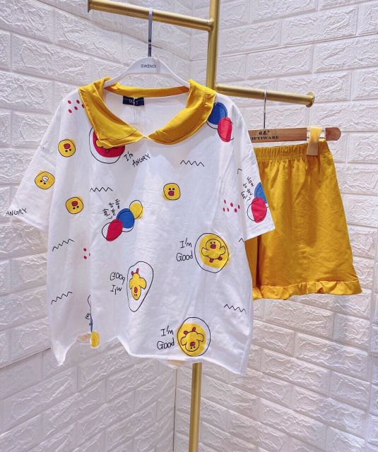 Set bộ mặc nhà siêu cute QC