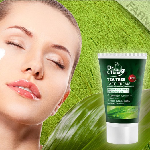 Kem Dưỡng Da FAMARSI Hỗ Trợ Kiểm Soát Dầu Và Giảm Vết Thâm Do Mụn -Tea Tree Series Face Cream