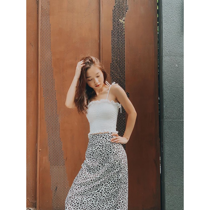 Áo hai dây thun nhún - A41