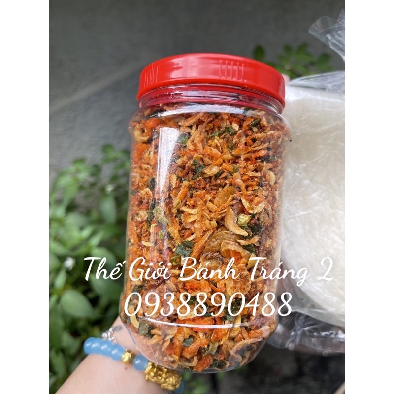 Muối tép hành phi cực thơm ngon Tây Ninh hủ 200gr!