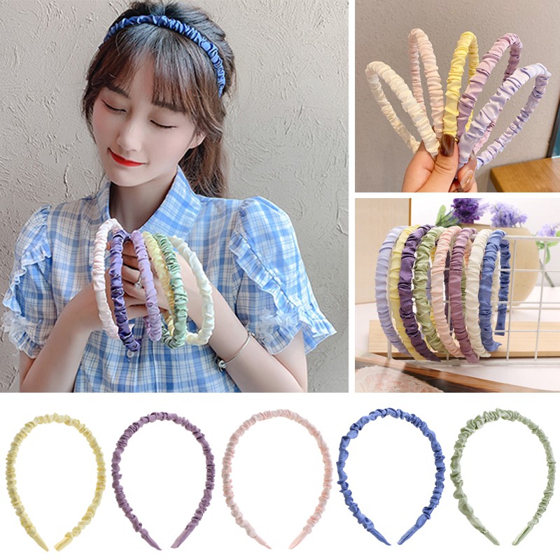 Cài Tóc Thiết Kế Đơn Giản Phong Cách Hàn Quốc Hợp Thời Trang Cho Nữ Hair band