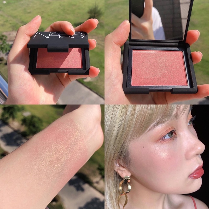 [CHUẨN AUTH - 4.8g] Phấn Má Hồng Nars Blush màu Orgasm / Taj mahal