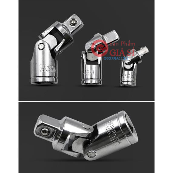 Bộ 3 đầu bu long linh hoạt 1/4 3/8 1/2 ❤️freeship❤️