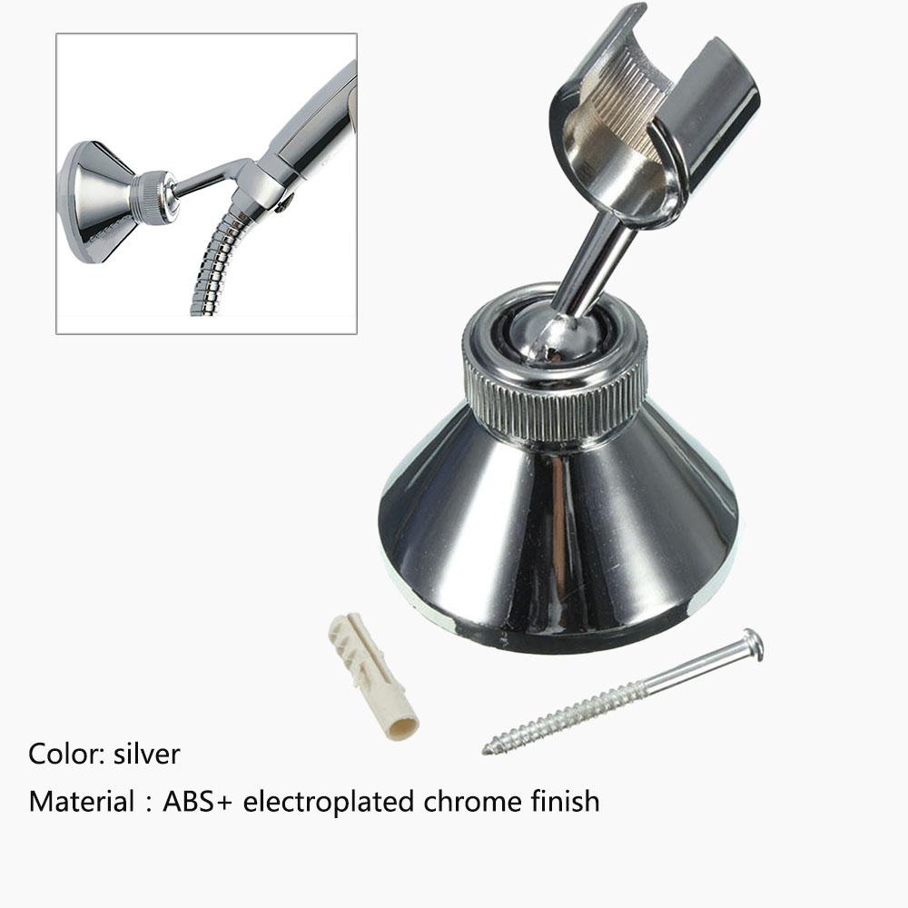 Giá Đỡ Đầu Vòi Hoa Sen Bằng ABS + Chrome Tùy Chỉnh Tiện Dụng Cho Nhà Tắm
