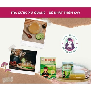 Bột trà gừng núi Bh.nong hộp 120g