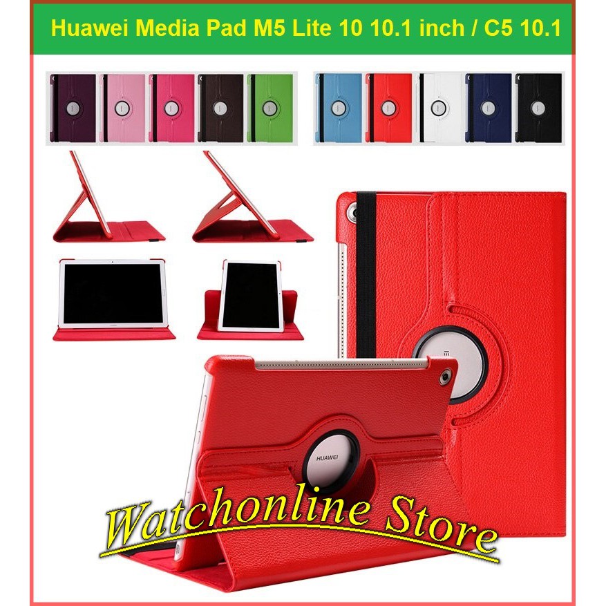 Bao da xoay Huawei Media Pad M5 Lite 10.1 inch / C5 10.1 | BigBuy360 - bigbuy360.vn