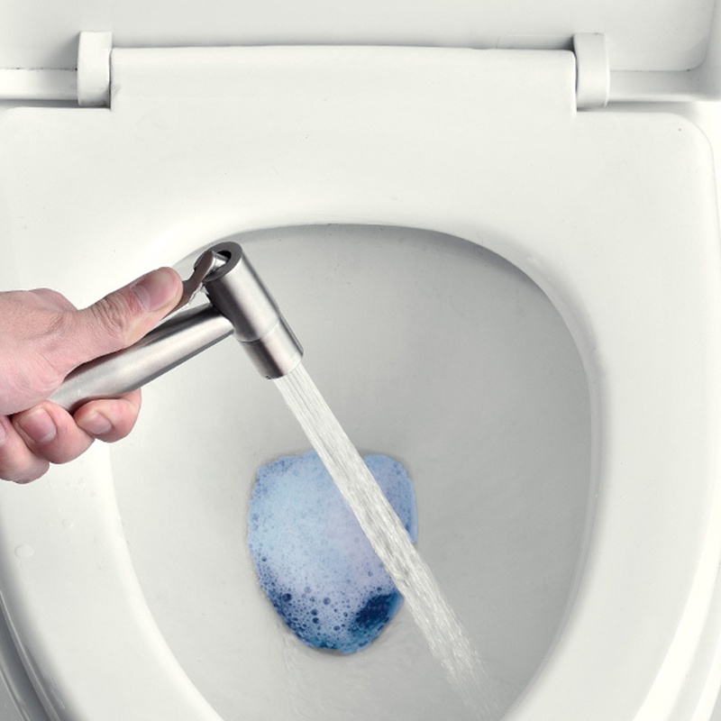 Bộ vòi xịt nhà vệ sinh toilet thép không gỉ cao cấp