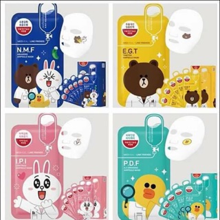 COMBO 30 MIẾNG MẶT NẠ LINE FRIEND