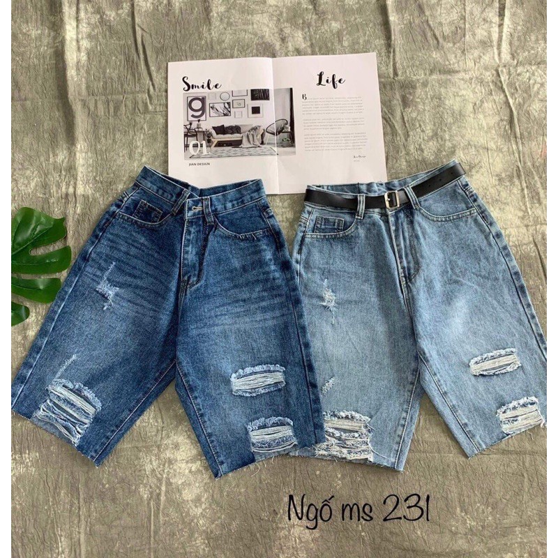 [ Mã FAMAYWA giảm 10K đơn 50K] Quần ngố rách CH12 | BigBuy360 - bigbuy360.vn