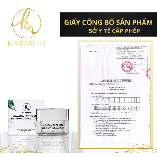 <Nhận quà ngay> Combo 3 sản phẩm Ngừa Nám Trắng Da KN Beauty Kem dưỡng 25g + Serum 30ml+ Sửa rữa mặt 100ml