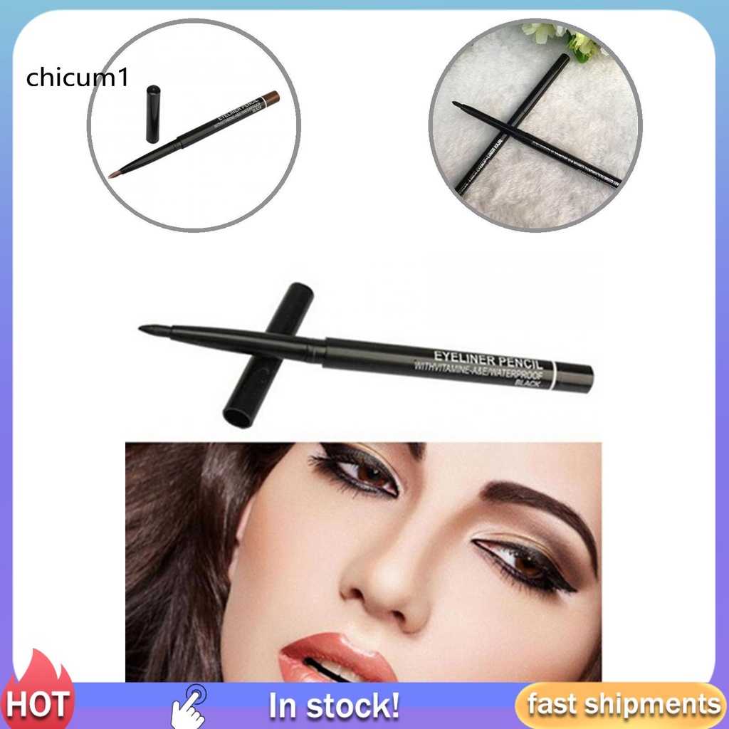 Bút kẻ mắt CC 2 màu tùy chọn tiện dụng cho nữ
